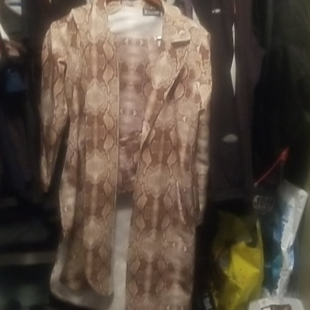 7th ave. New York and company snakeskin outfit